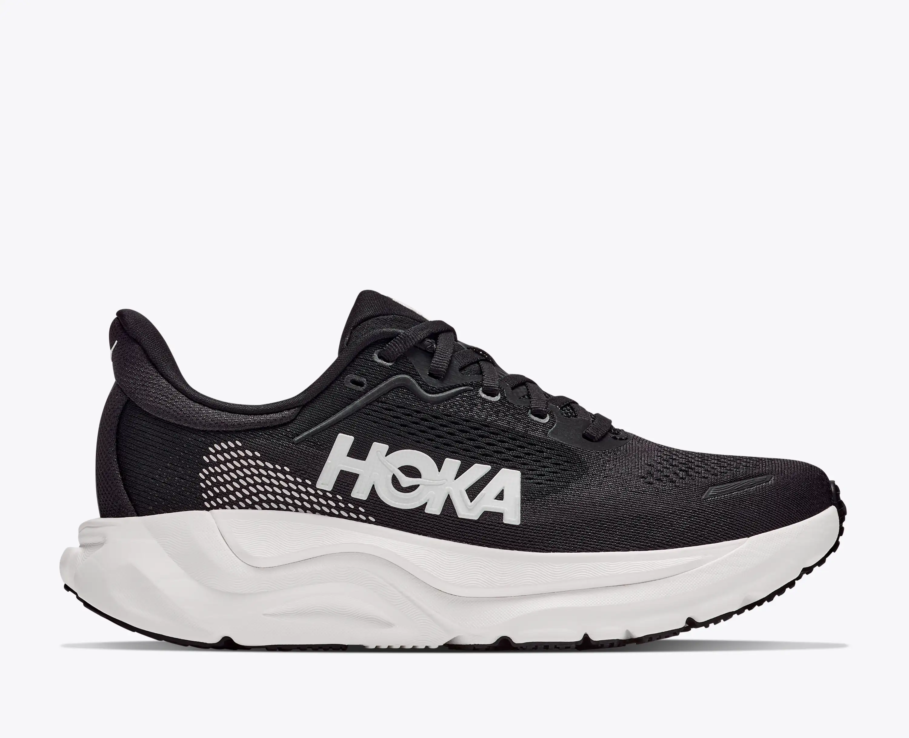 HOKA Arahi 9 – Black / White