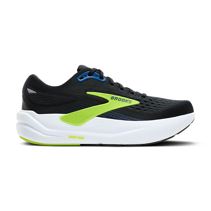 Brooks Ghost Max 3 – Black Navy Acid Lime