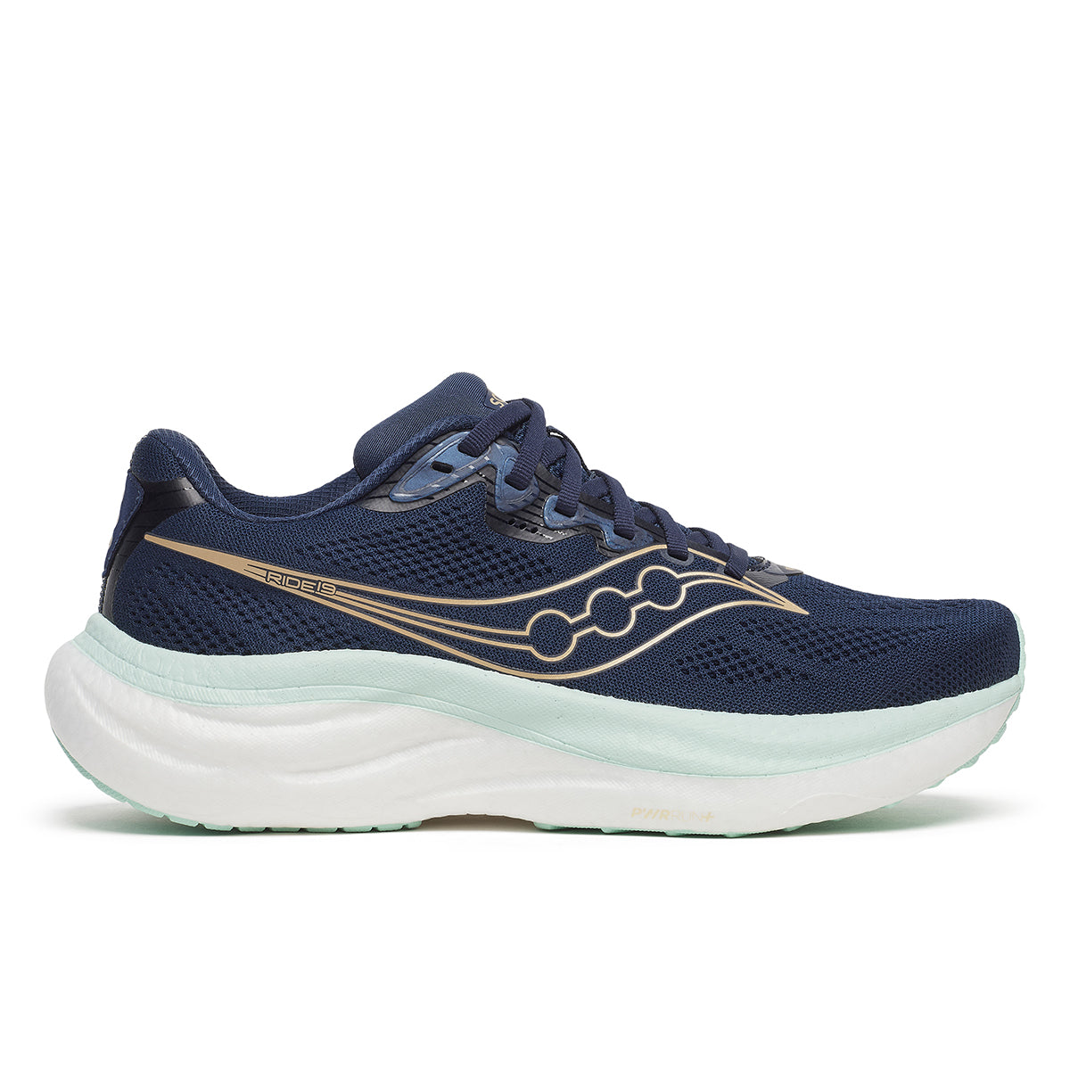 Saucony Ride 19 – Navy Aqua
