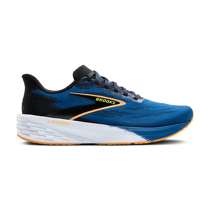 Brooks Launch 11 – Black Navy Peony Orange