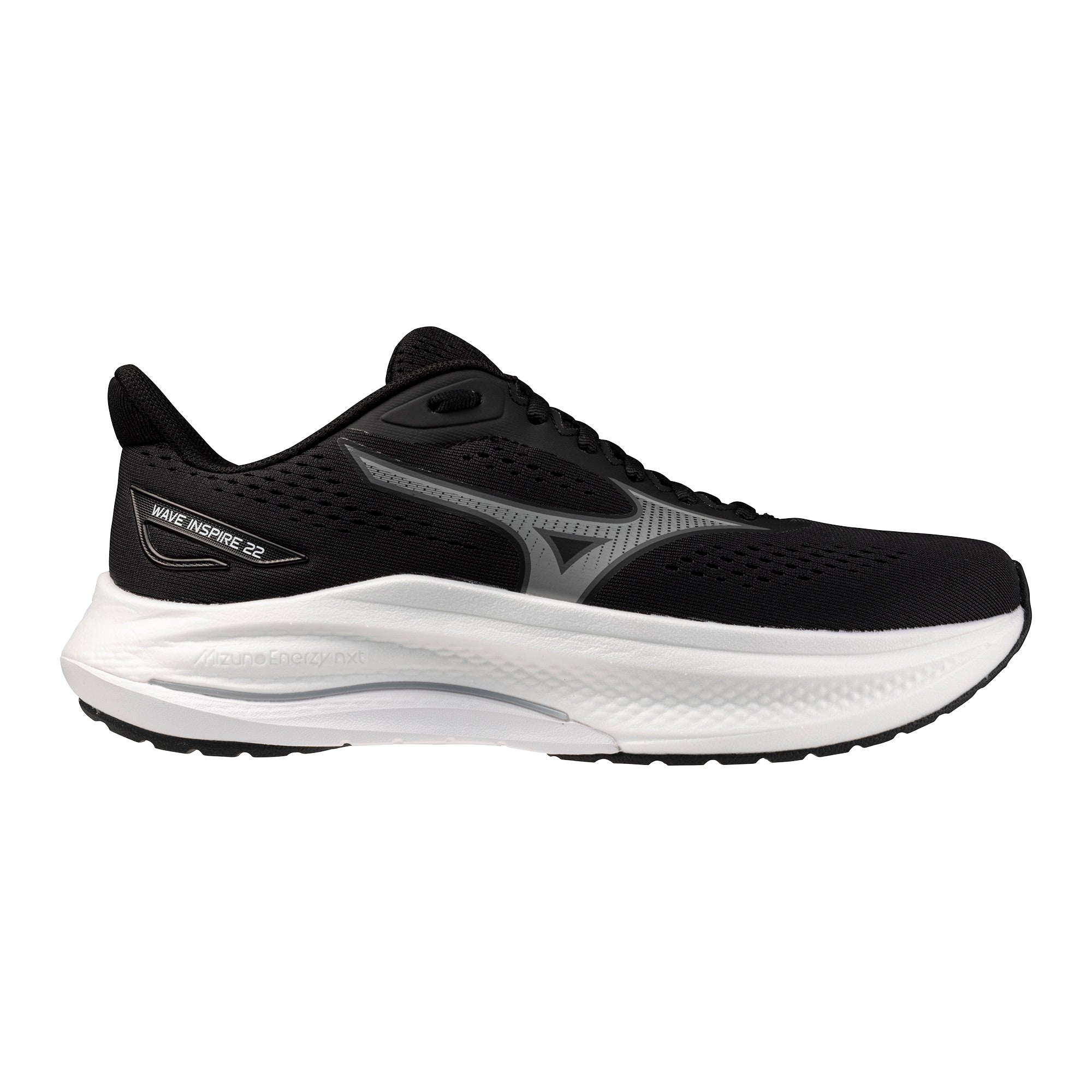 Mizuno Wave Inspire 22 – Black Ultimate Grey (2)