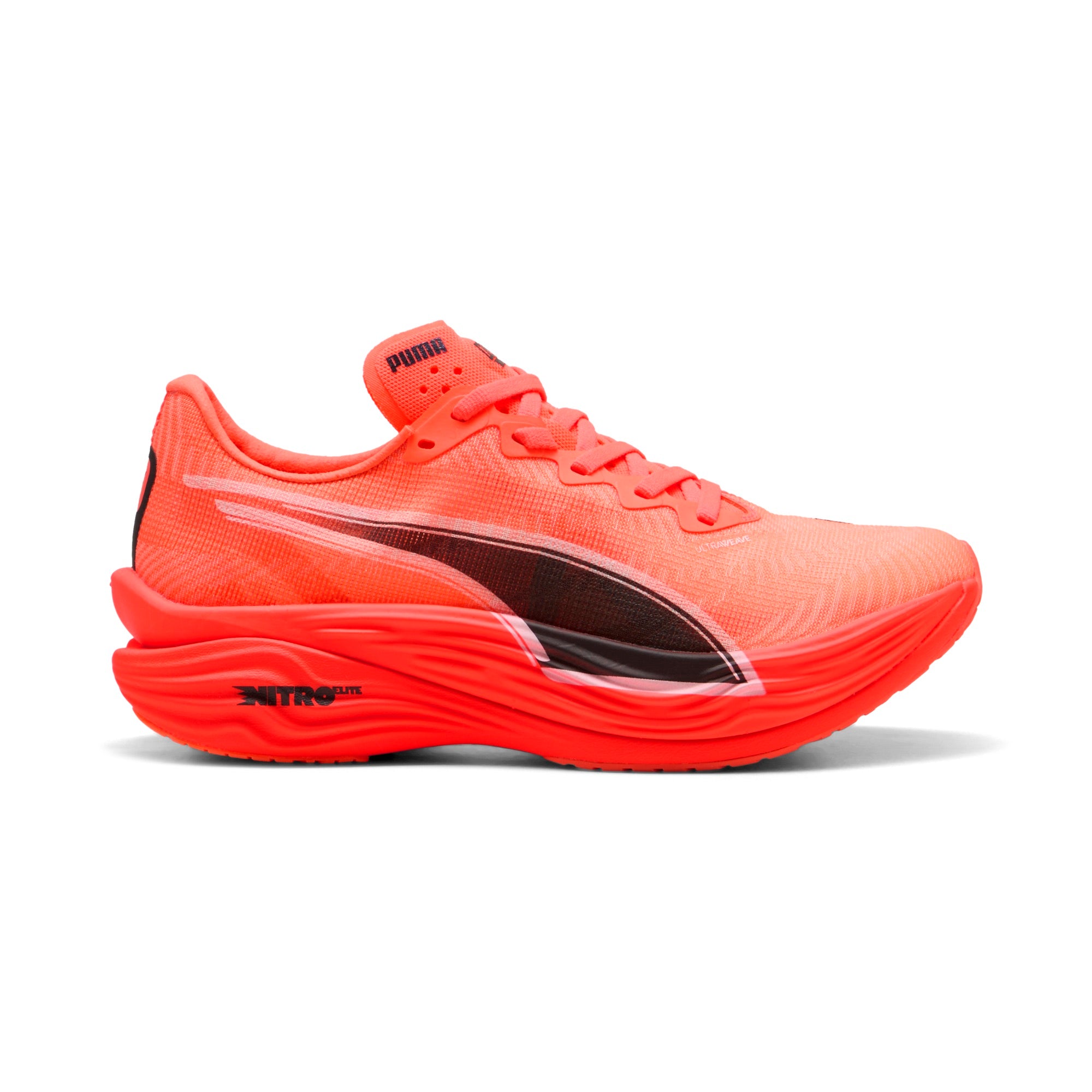 PUMA Deviate Nitro Elite 3 – Glowing Red Puma Black