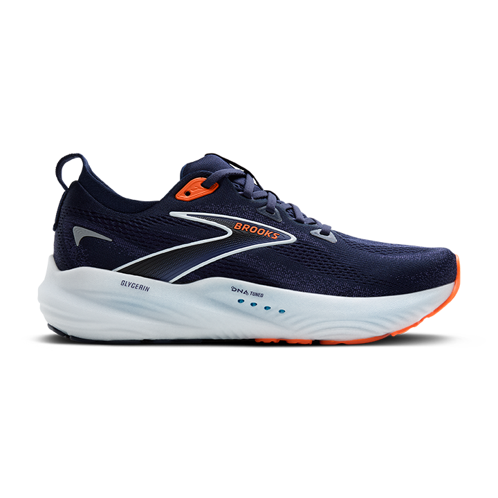 Brooks Glycerin 22 – Peacoat Blue Ribbon Orange