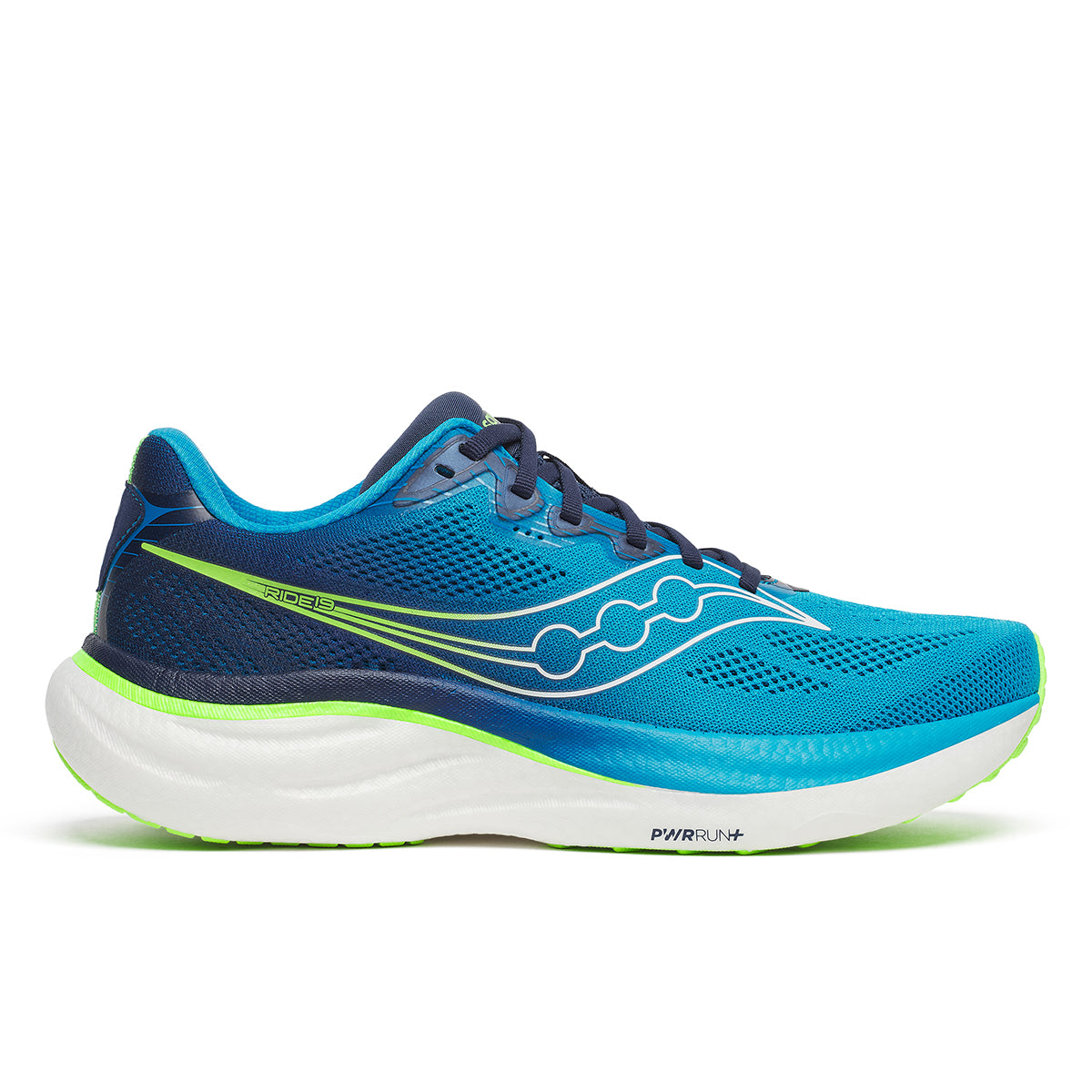 Saucony Ride 19 – Cobalt Slime